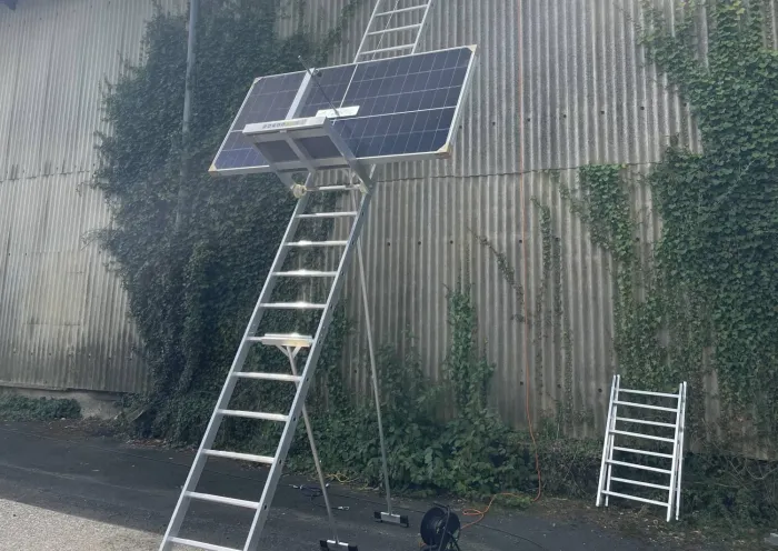 Průběh instalace FVE o výkonu 25 kWp